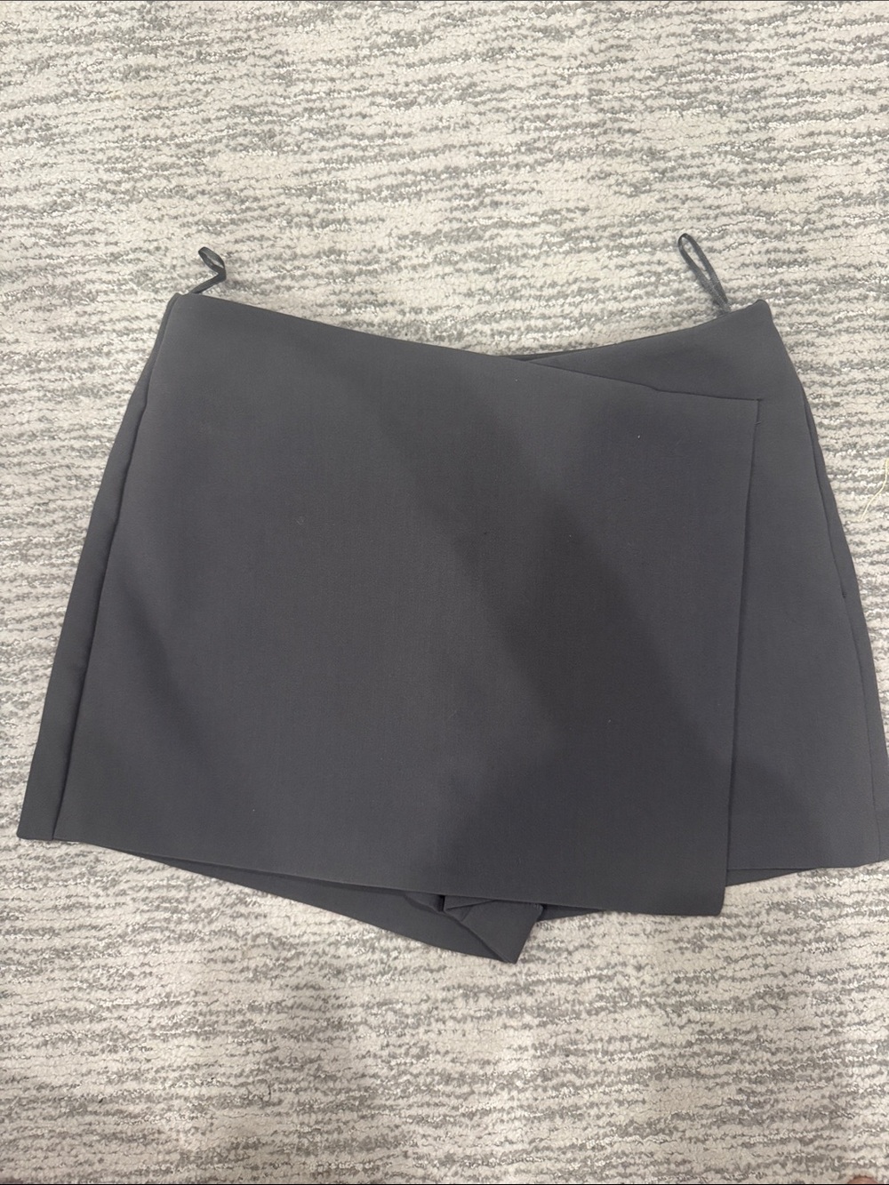 Zara Grey Women's Skort with Elastic Waist